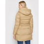 Padded Jacket Ess WW0WW31716 Beige Regular Fit