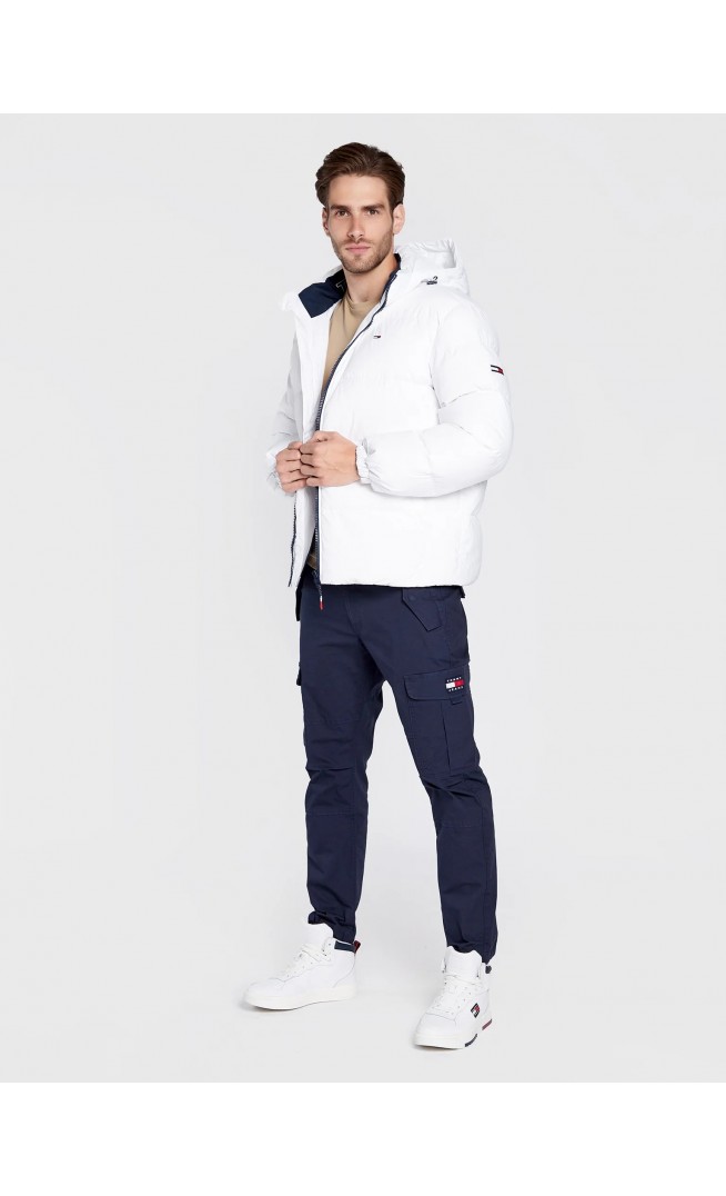 Essential Down Jacket DM0DM15447 White Regular Fit