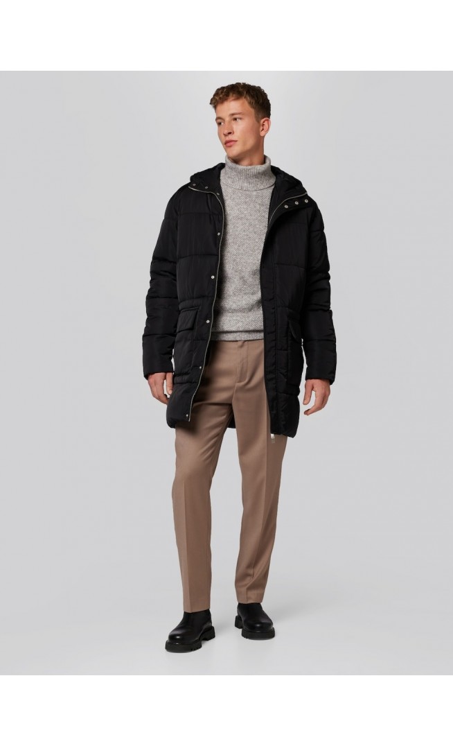 ABOUT YOU x Kevin Trapp Between-seasons coat 'Alex' in Black