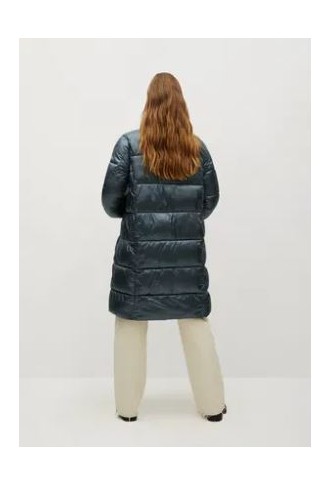 Quilted Midi Coat