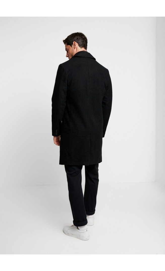 Classic coat - black