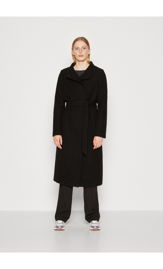 ONLEMMA HIGHNECK COAT - Classic coat - black