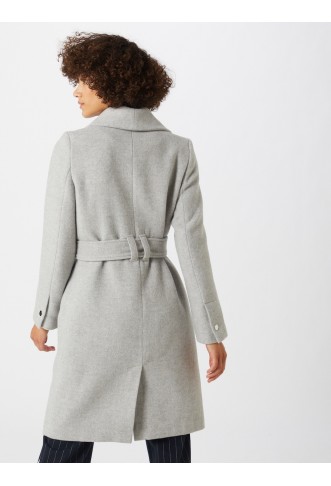 ABOUT YOU Between-Seasons Coat 'Alma' in Light Grey