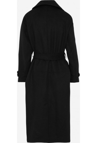 Guido Maria Kretschmer Women Between-Seasons Coat 'Merrit' in Black