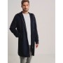 ABOUT YOU x Kevin Trapp Between-Seasons Coat 'Elia' in Dark Blue