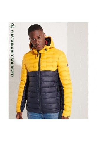 SUPERDRY Radar Quilt Mix Padded Jacket M5011190A